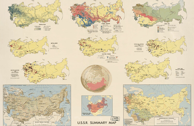 U.S.S.R. summary map, 1968. CREDIT: <a href=https://www.loc.gov/resource/g7000.ct002923/">Library of Congress</a>