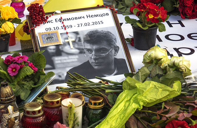 CREDIT: <a href="http://www.shutterstock.com/pic-256871602/stock-photo-kiev-ukraine-march-portrait-of-boris-nemtsov-surrounded-by-flowers-and-lamps-in.html?src=&ws=1">Shutterstock</a>