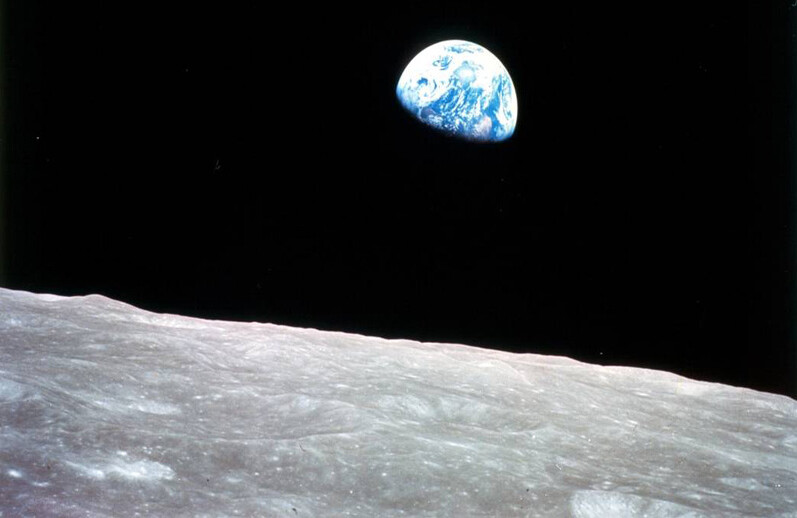 The timeless image of 'Earthrise' seen from the moon by U.S. astronauts in the 1960s and '70s. But would potentially risky geoengineering be a step too far in humanity's technical and scientific progression? CREDIT: <a href="https://www.nasa.gov/multimedia/imagegallery/image_feature_1249.html">NASA</a>