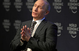 Vladimir Putin. CREDIT: <a href="http://www.flickr.com/photos/worldeconomicforum/3488070937/" target=_blank">World Economic Forum, 2009</a>