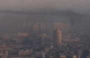 上海上空的雾霾