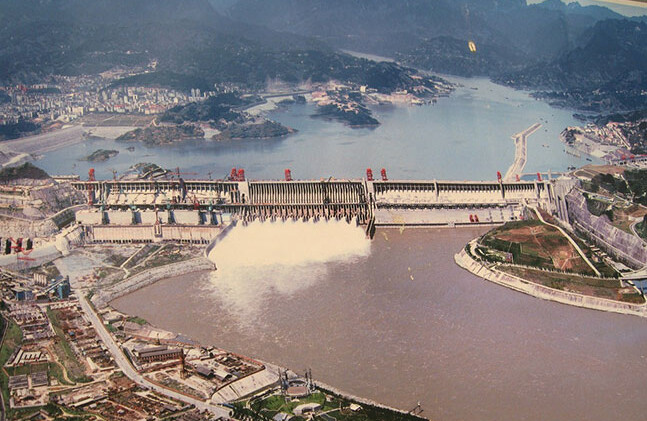 Three Gorges Dam. CREDIT: <a href="www.flickr.com/photos/pvcg/3412711352/" target="_blank"> Pedro Vásquez Colmenares</a>