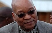 South Africa's Jacob Zuma. Photo by <br><a href="http://flickr.com/photos/albertbredenhann/2698881130/">Albert Bredenhann</a> (<a href="http://creativecommons.org/licenses/by-nc-sa/2.0/deed.en">CC</a>).