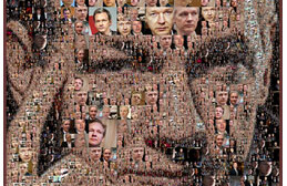 Collage of Julian Assange, by <a href="http://www.flickr.com/photos/artensoft/5305386172/" target=_blank">Artensoft</a>