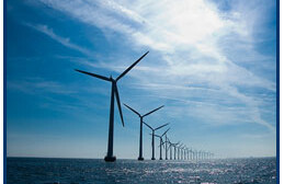 Middelgrunden windmills outside Copenhagen. <br>Photo by <a href="http://www.flickr.com/photos/andjohan/1022097482/" target="_blank">Andreas Johannsen</a> (<a href="http://creativecommons.org/licenses/by/2.0/deed.en" target="_blank">CC</a>).