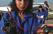Carmen Duran assembled television <BR>components for Sanyo until her job was <BR>moved to Indonesia.
