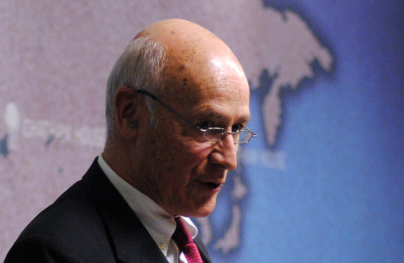 Professor Joseph S. Nye, Jr., 2013. CREDIT: <a href="https://flickr.com/photos/chathamhouse/8719518195/">Chatham House</a> <a href="https://creativecommons.org/licenses/by/2.0/">(CC)</a>