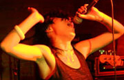 Singer Kang Mao of Beijing punk band the <br><a href="http://profile.myspace.cn/index.cfm?fuseaction=user.viewprofile&friendid=113268190">SUBS</a>. Photo by <a href="http://shanghaijournal.squarespace.com" target=_blank>Andrew Field</a>.