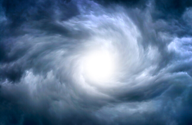 CREDIT: <a href="http://www.shutterstock.com/pic-293915009/stock-photo-white-hole-in-the-whirlwind-of-dark-storm-clouds.html" target="_blank">Shutterstock</a>