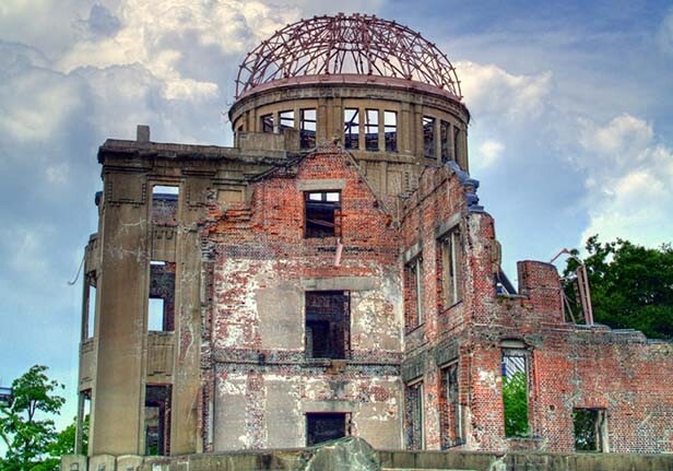 The Atomic Bomb Dome in Hiroshima, Japan<br>Credit: <a href="http://www.flickr.com/photos/mdesisto/2749000789/" "target=_parent">Mike Desisto</a> <a href="http://creativecommons.org/licenses/by-nc/2.0/deed.en" "target=_parent">(CC)</a>