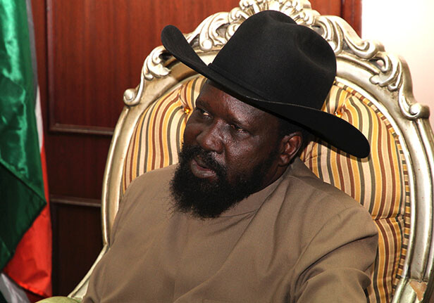 South Sudanese President Salva Kiir. CREDIT: <a href="http://www.flickr.com/photos/thespeakernews/15537268219" target="_blank">Day Donaldson</a>