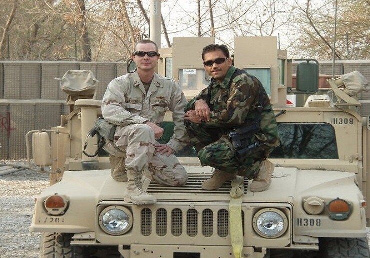 U.S. Soldier with Afghan-American interpreter in Jalalabad, Afghanistan. CREDIT: U.S. Armed Forces via <a href="https://commons.wikimedia.org/wiki/File:U.S._Soldier_with_an_Afghan_American_interpreter.jpg">Wikimedia Commons</a>