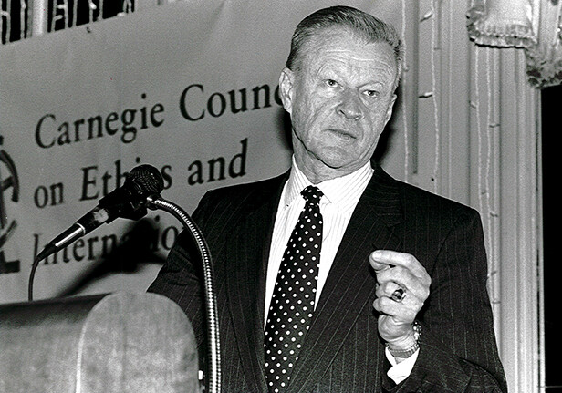 Zbigniew Brzezinski, Morgenthau Memorial Lecture, 1995