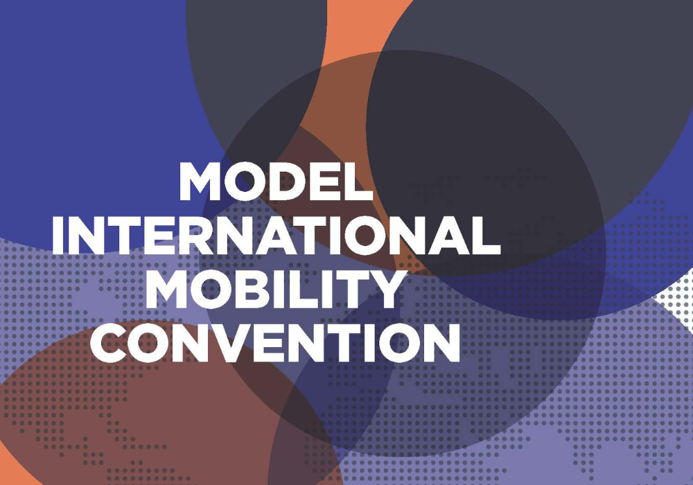 Couverture de la Convention sur la mobilité internationale.