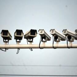 Surveillance cameras. Credit: Pixabay.