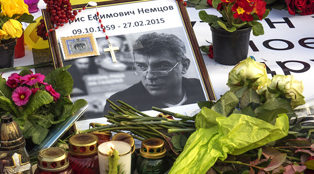 CREDIT: <a href="http://www.shutterstock.com/pic-256871602/stock-photo-kiev-ukraine-march-portrait-of-boris-nemtsov-surrounded-by-flowers-and-lamps-in.html?src=&ws=1">Shutterstock</a>
