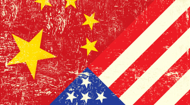 <a href="http://www.shutterstock.com/pic-129683057/stock-vector-usa-and-chinese-grunge-flag.html?src=uMfVM_BxZH9iaq3VqHHamQ-1-0"> USA and China Flag </a> via Shutterstock
