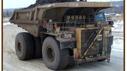 Canadian Tar Sands Dump Truck. Photo by Evan O'Neil