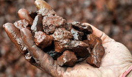 Washed and Graded Iron Ore. CREDIT: <a href="http://www.flickr.com/photos/cdeimages/6325626794/" target=_blank">CDE Global</a>