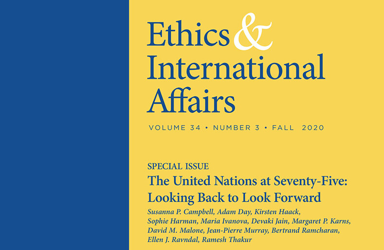 <i>Ethics & International Affairs</i> 34.3, Fall 2020