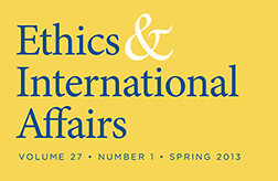 Ética y asuntos internacionales Primavera de 2013