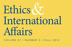 Ética y asuntos internacionales Vol 27.3A, otoño de 2013