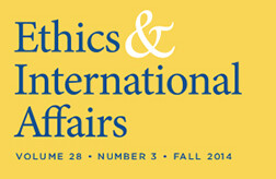 "Ética y asuntos internacionales" número de otoño de 2014