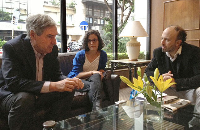 El Dr. Ignatieff entrevistado por Clarín en Argentina