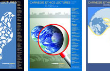 Conception d'affiches 2005 - Conférences d'éthique Carnegie