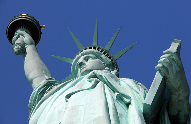 Photo of the Statue of Liberty in New York City. CREDIT: Ana Paula Hirama https://www.flickr.com/photos/anapaulahrm/6185792652/ (CC)