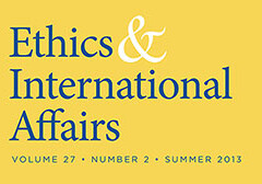 Ethics and International Affairs Summer 2013
