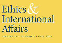 Ethics and International Affairs Vol 27.3A, Fall 2013