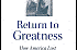 Return to Greatness: How America Lost Its Sense of Purpose and What It Needs To Do to Recover It by Alan Wolfe