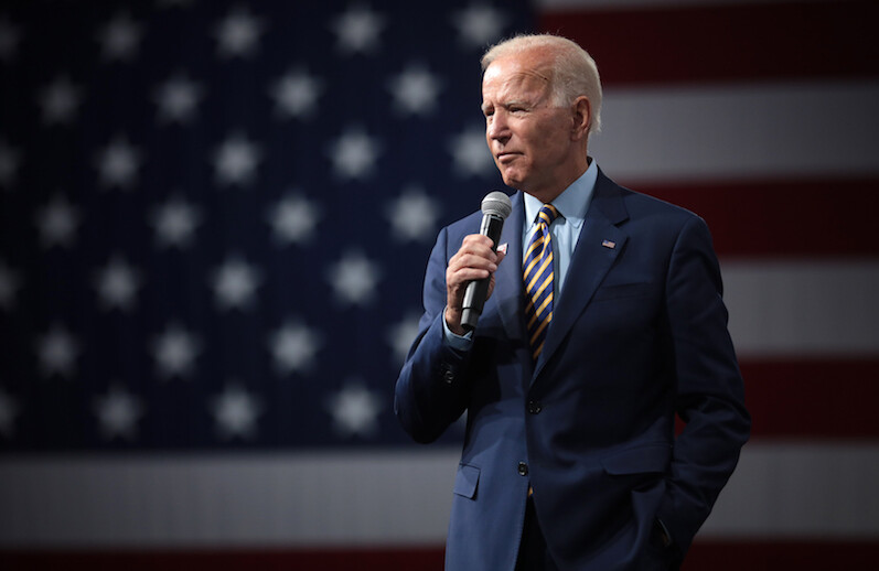 Joe Biden in Des Moines, Iowa, August 2019. CREDIT: <a href="https://www.flickr.com/photos/gageskidmore/48605395292/">Gage Skidmore</a> <a href="https://creativecommons.org/licenses/by-sa/2.0/">(CC)</a>