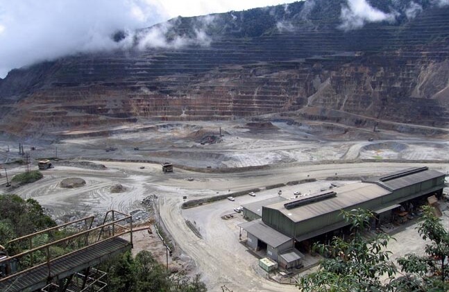 Ok Tedi Mine in Papua New Guinea. CREDIT: <a href="https://commons.wikimedia.org/wiki/File:OkTediMine.jpg">Ok Tedi Mine CMCA Review</a>