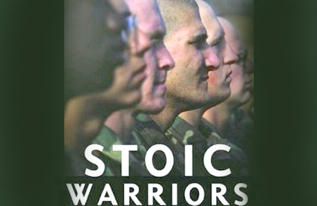 image from book cover -Stoic Warriors: The Ancient Philosophy Behind the Military Mind