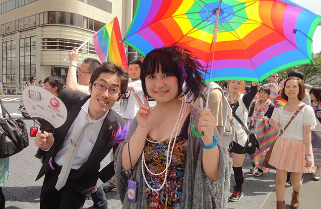 Tokyo Rainbow Pride 2012. CREDIT: <a href="https://www.flickr.com/photos/decayoftheangel/7129004075">Lauren Anderson</a> <a href="https://creativecommons.org/licenses/by-sa/2.0/">(CC)</a>