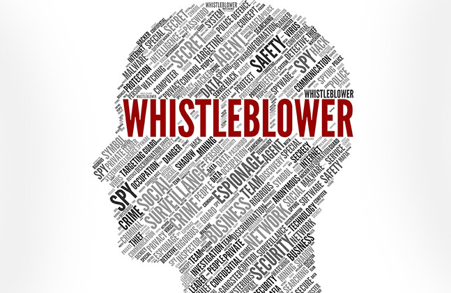 <a href="http://www.shutterstock.com/pic-144257470/stock-photo-whistleblower.html">Image</a> via Shutterstock