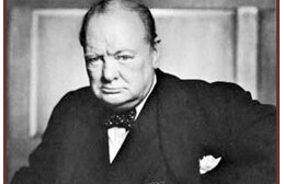 Winston Churchill, por Yousuf Karsh, 1941.