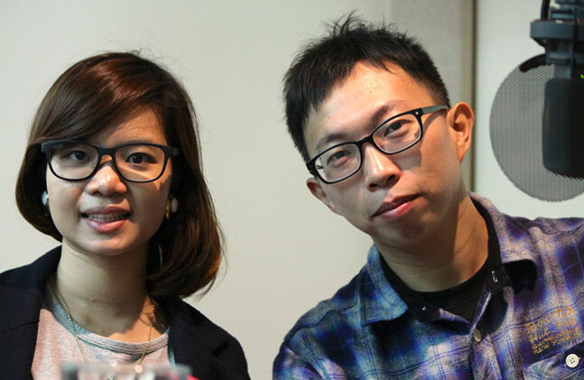 Huang Yu-fen y Wei Yang, del Movimiento Girasol