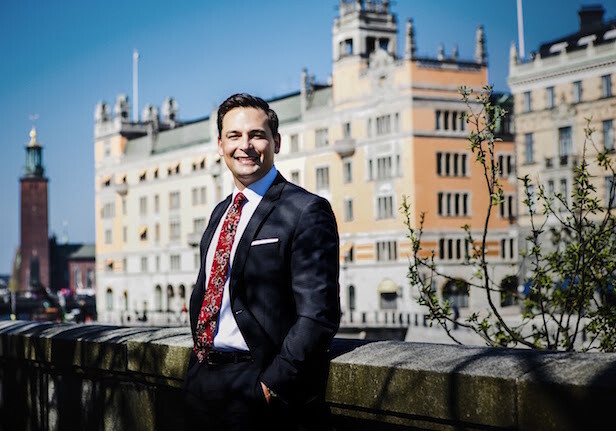 Andreas Hatzigeorgiou in Stockholm, Sweden. CREDIT: Christian Gustavsson