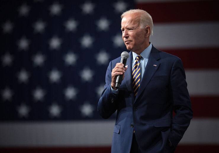 Joe Biden in Des Moines, Iowa, August 2019. CREDIT: <a href="https://www.flickr.com/photos/gageskidmore/48605395292/">Gage Skidmore</a> <a href="https://creativecommons.org/licenses/by-sa/2.0/">(CC)</a>