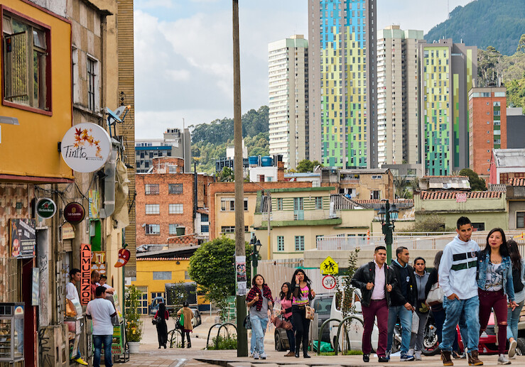 Bogotá, Colombia, 2017. CREDIT: <a href="https://www.flickr.com/photos/pedrosz/36933299802">Pedro Szekely</a> <a href="https://creativecommons.org/licenses/by-sa/2.0/">(CC)</a>