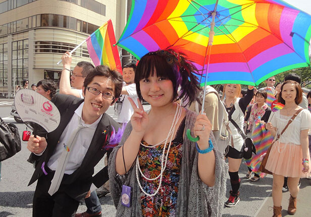 Tokyo Rainbow Pride 2012. CREDIT: <a href="https://www.flickr.com/photos/decayoftheangel/7129004075">Lauren Anderson</a> <a href="https://creativecommons.org/licenses/by-sa/2.0/">(CC)</a>