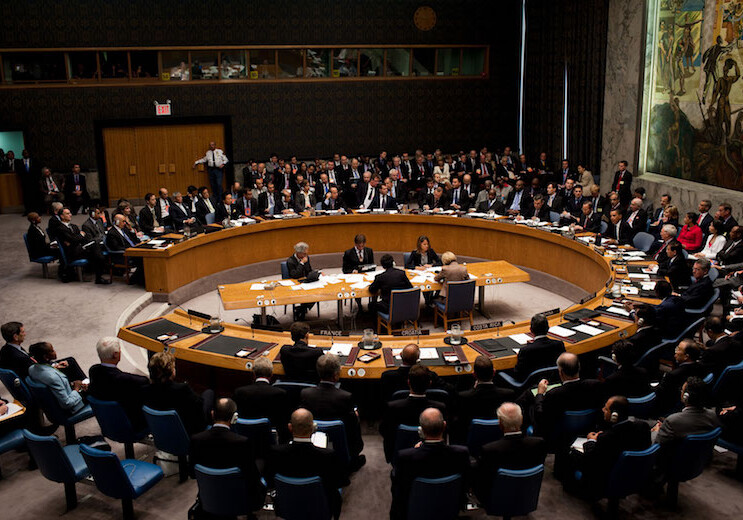 President Barack Obama chairs a UN Security Council meeting, September 2009, New York, NY. <br>CREDIT: <a href="https://commons.wikimedia.org/wiki/File:Barack_Obama_chairs_a_United_Nations_Security_Council_meeting.jpg">White House/Pete Souza/Public Domain</a>