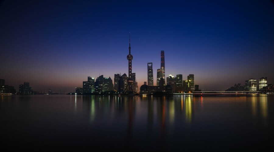 Ligne d'horizon de Shanghai