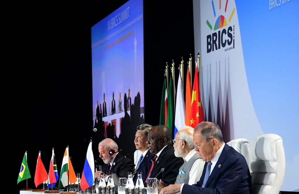 Sommet des BRICS de 2023 en Afrique du Sud. CREDIT : GovernmentZA.